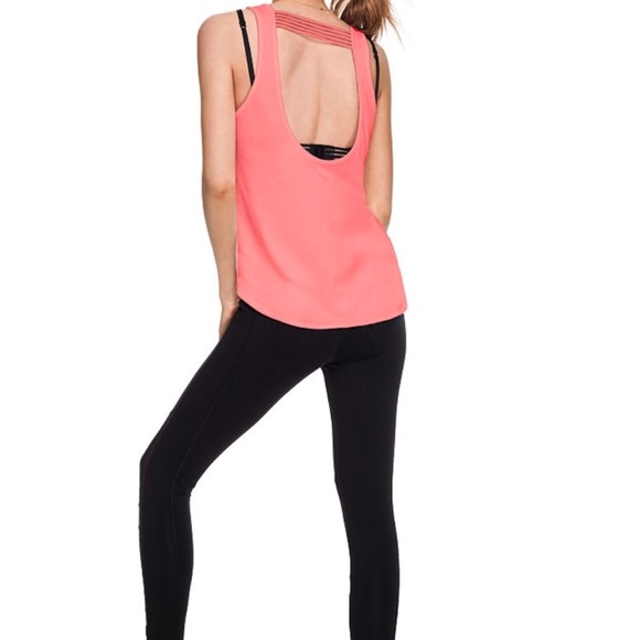 Victoria’s Secret PINK Sheer Stripe Tank - Picture 1 of 4